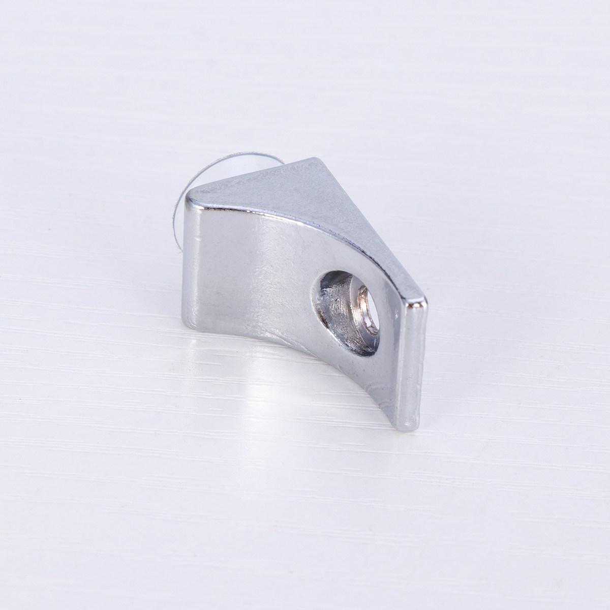 

8Pcs Thickened Zinc Alloy Shelf Support Plate Bracket Heavy Duty Solid Wood Plywood Glass Plate Cupboard Holder for Wine Cabinet other