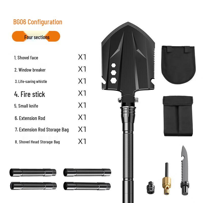 

Shenhuo BG06 Multi-functional Folding Outdoor Shovel