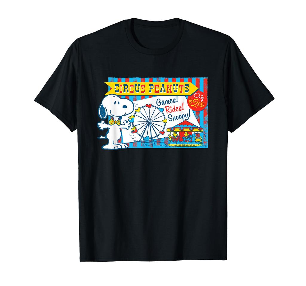 Peanuts Snoopy Circus Game Ride & T-shirt