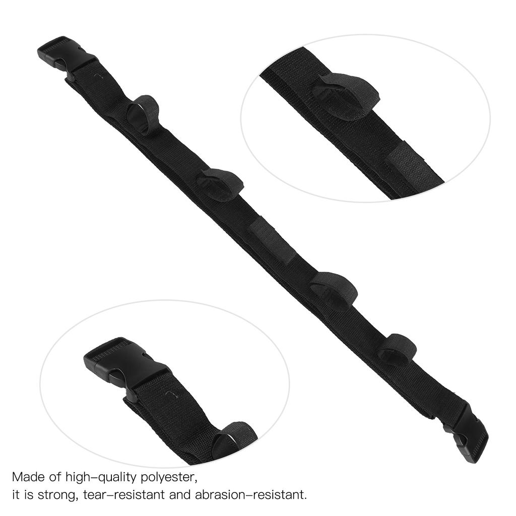 Vehicle Fishing Rod Racks Portable Car Fishing Pole Carrier Holder Strap Fixed Belt