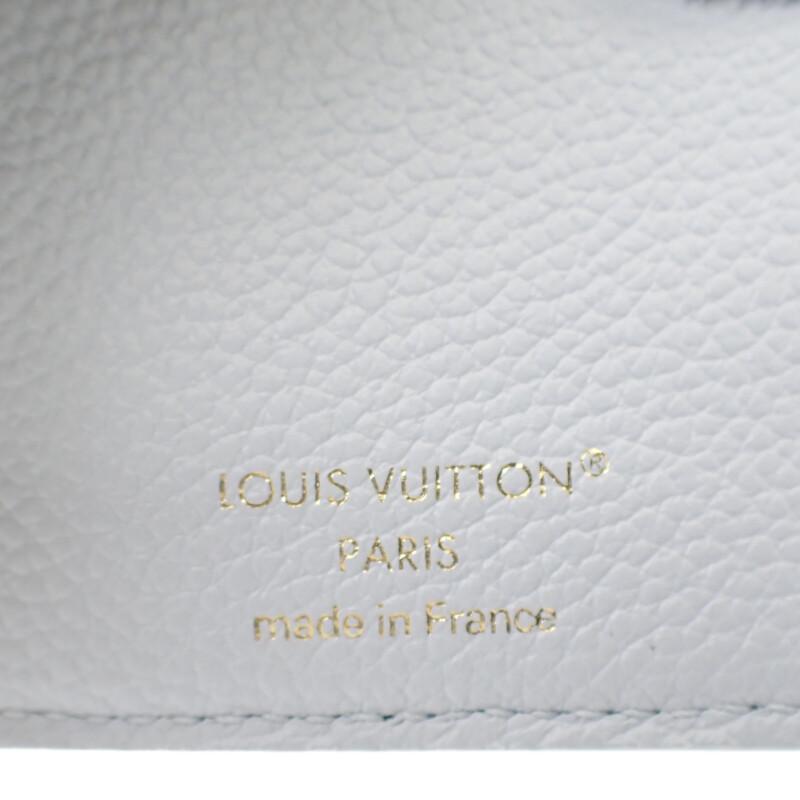 LOUIS VUITTON M14654 Bifold Wallet Azure blue Monogram Ann Platt Women