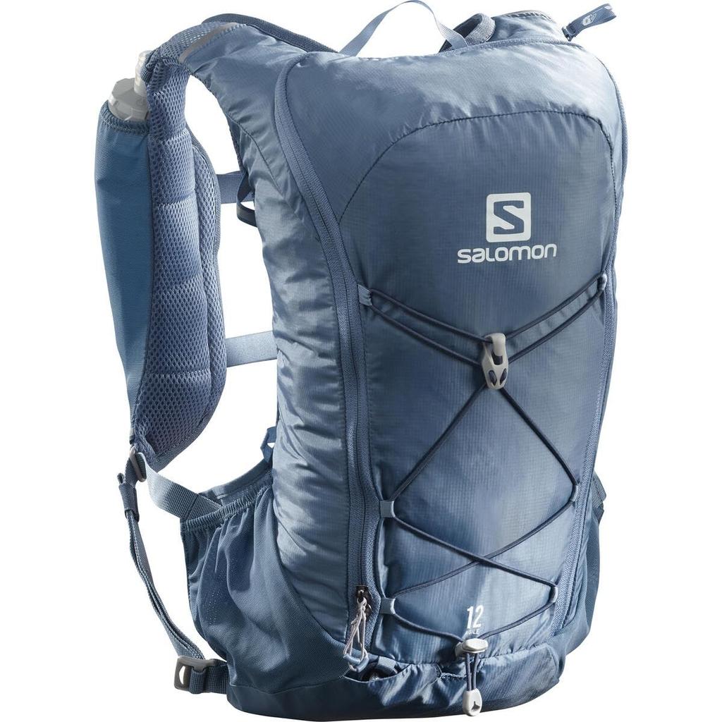 SALOMON AGILE 12 SET Hydratační Copen DENIM Taška, Modrá/TMAVÁ