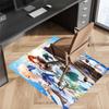 Genshin Impact characters9 Printed Absorbent Washable Carpet, Non-Slip Bathroom Mats, Kitchen Rugs, Yoga Mat,Living Room Entrance, Camping Picnic Rugs