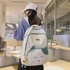 Nylon-Rucksack mit großem Fassungsvermögen für Damen und Herren - Japanischer/Koreanischer Highschool- & College-Stil, Reise- & Laptop-freundlich