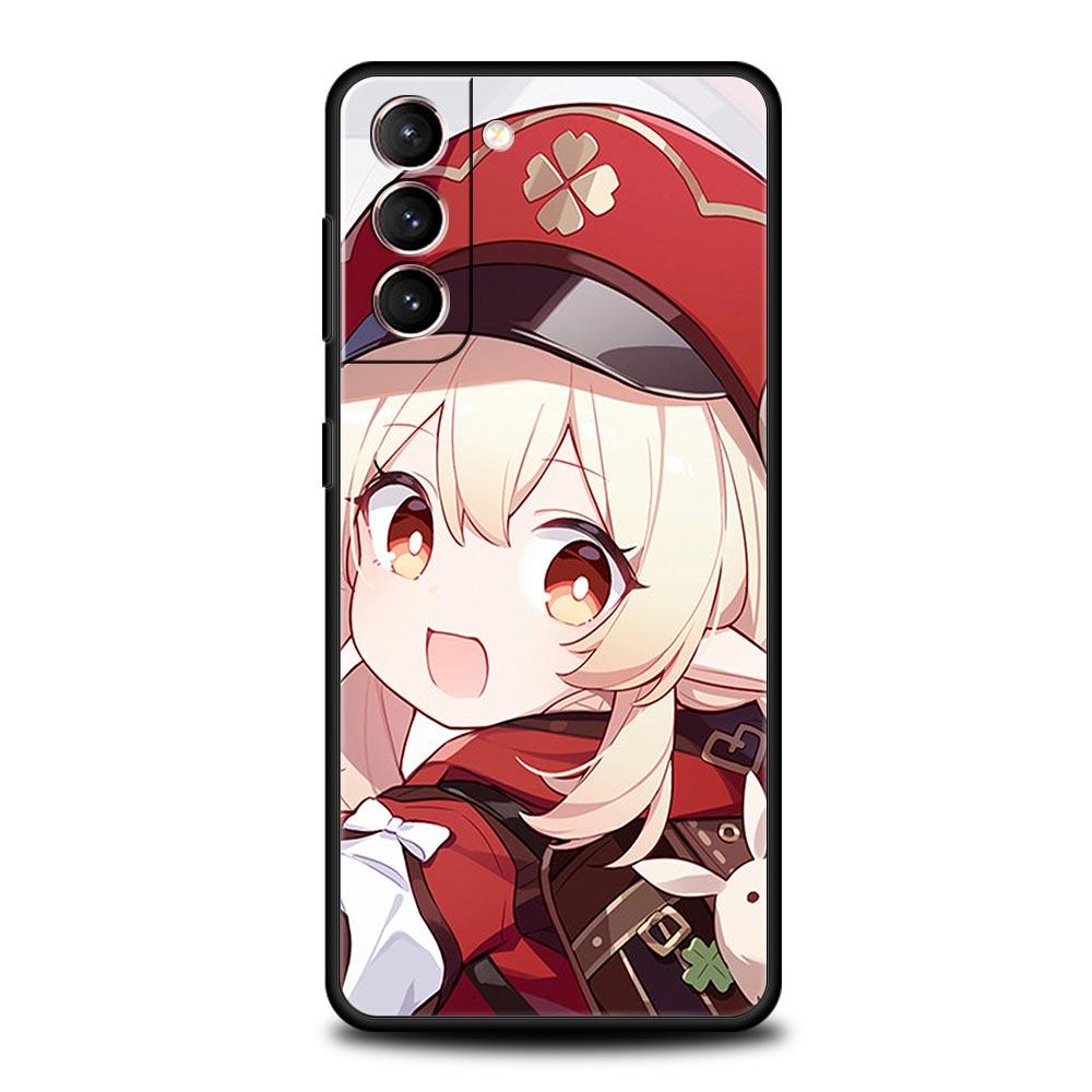 Genshin Impact Game Phone Case For Samsung Galaxy S23 Ultra S22 S21 S20 FE 5G S10 S10E S9 S8 Plus Note 20 Silicone Cover Bumper