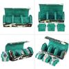 Handmade Genuine Leather Green Color Watch Case Unisex Watch Box Jewelry Display Watch Storage Organizer