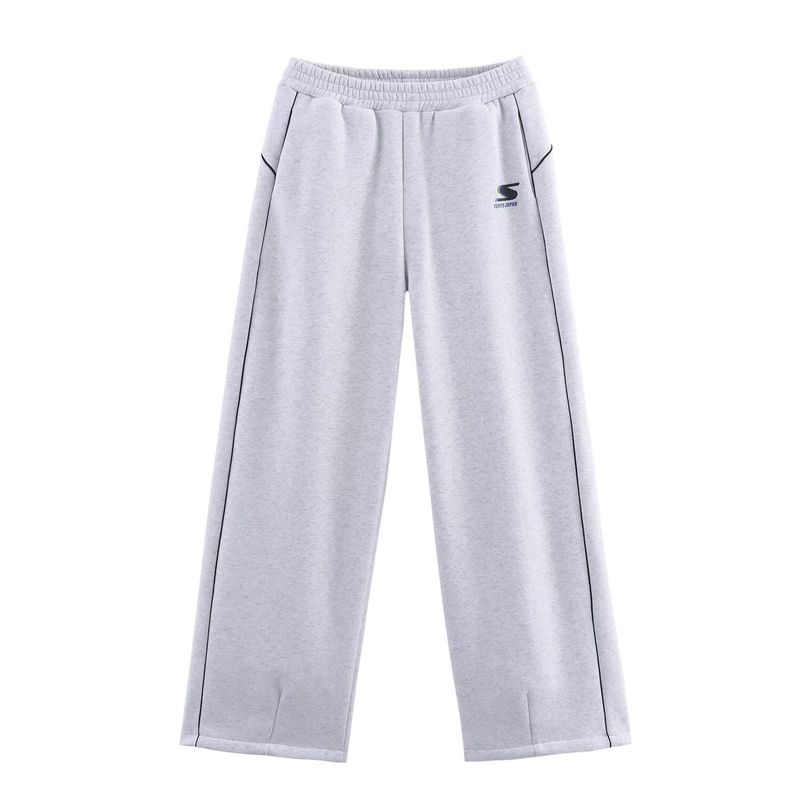 Kaslead New Women clothes European and American Wind Belt Trim Printing Hoodie Casual Pants 6050316 6050317