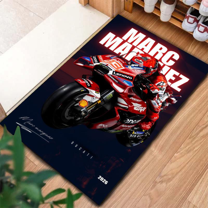 Marc Marquez Carpet Rug for Living Room Bedroom Home Sofa Decoration,Kids play Nonslip Floor Mat