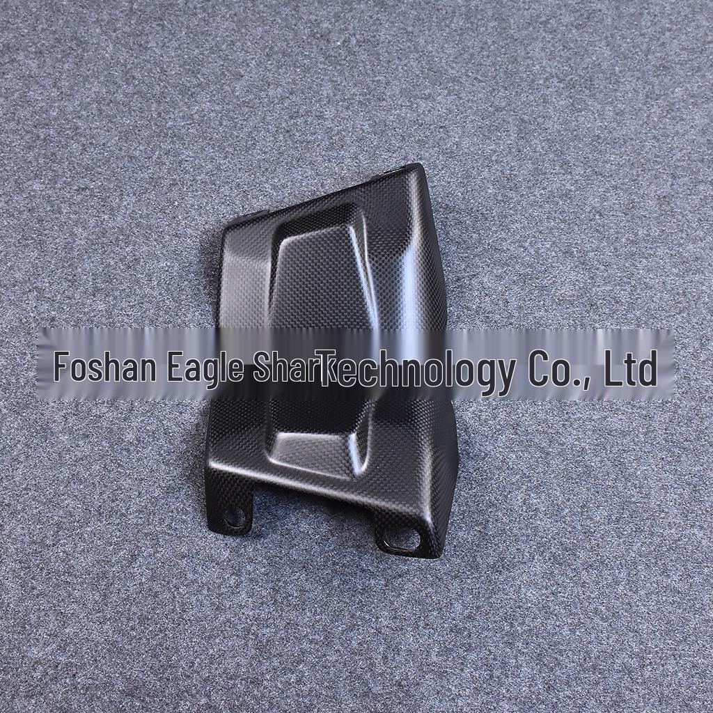 Universal Carbon Fiber Motorcycle Front Brake Caliper Air Guide Radiator Accessory