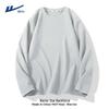 Men's Long-Sleeve Waffle Thermal Crewneck Sweatshirt