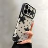 The New Hand-painted Five-pointed Star Is Suitable for Apple 17promaxs Mobile Phone Case iPhone15/14pro Simple Leather Pattern