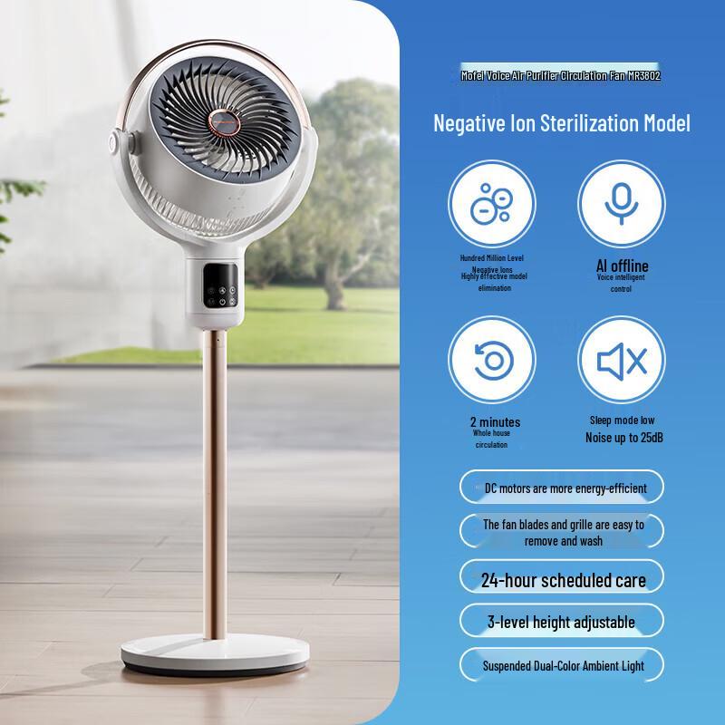 Morphyrichards Air Circulator Fan with Negative Ion Purification