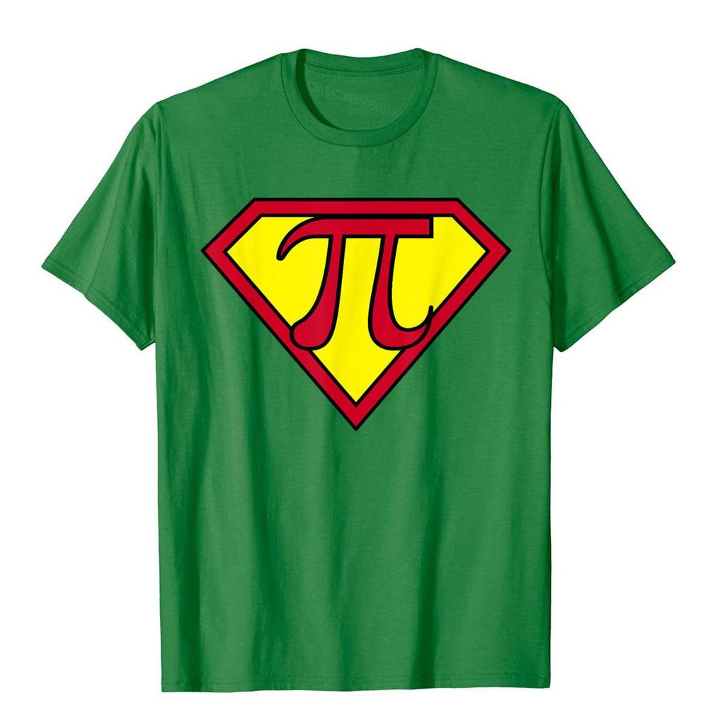 SuperPi Pi Učitel matematiky SuperPi Superhrdina Tričko Super Pi Bavlna s potiskem Košile Převládající unisexová trička 3D tisk