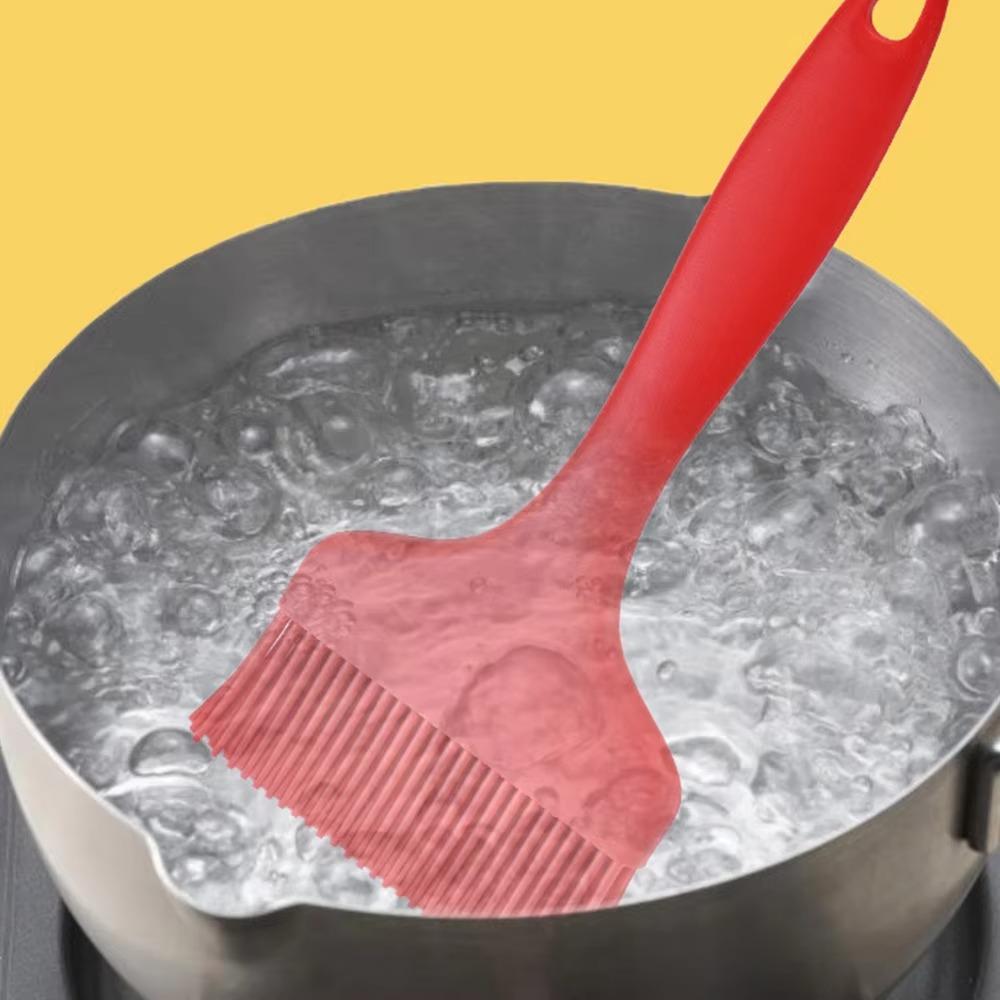 2PCS Silicone Barbecue Oil Brush Wide Surface Bread Brush Durable Pancake Brush Cooking