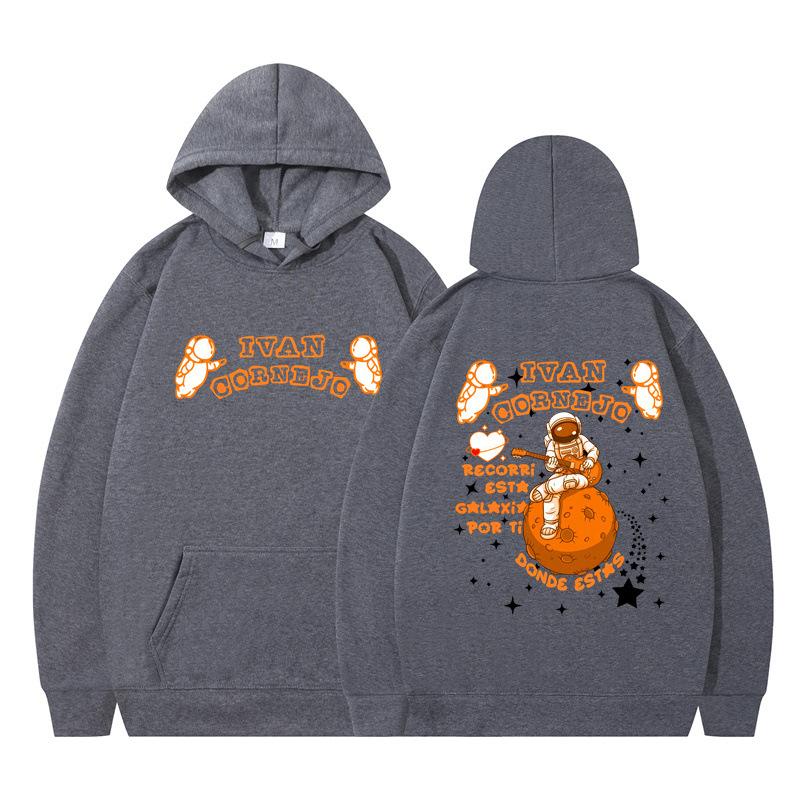 Ivan Cornejo Mirada Tour Double Sided Printed Hoodies Fan Autumn Winter Sweatshirts Hooded for Men Women