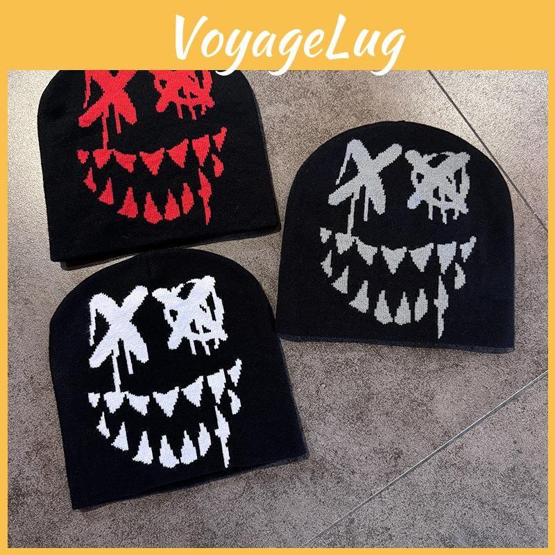 Knit Venom Pattern Beanie Cap With Warmth Trendy Design Hat For Gift Winter