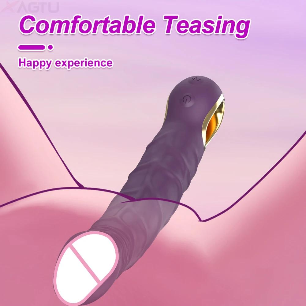 Powerful Dildo Vibrator for Women G Spot Vagina Massager Vibrating Clit Clitoris Stimulator Female Sex Toy Couple Adult Supplies