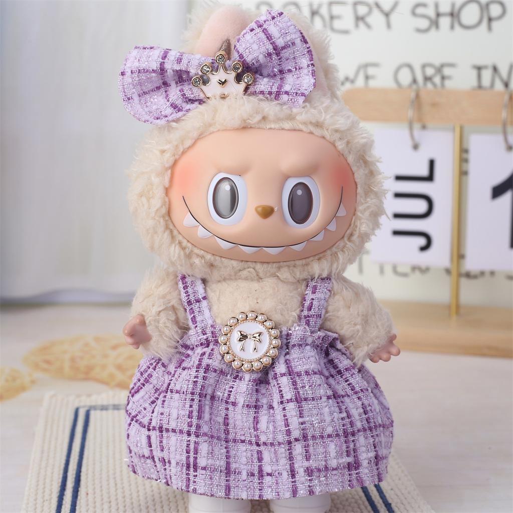 Labubu Baby Clothing Is Compatible with First, Second, and Third Generation 17cm Labubu Dolls