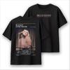 Billie Eilish Happier Than Ever Grafica Tracklist T-Shirt Unisex Unisex Streetwear Cotone Pop Music Album Poster Merch per Fan Maglietta Top