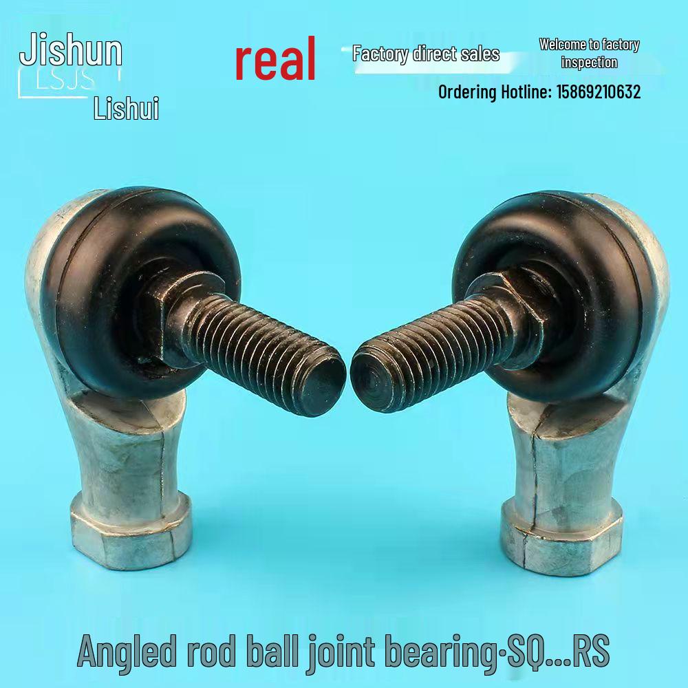 Bent Rod End Joint Bearing with Ball Joint SQ/SQZ5 - Sizes 6 to 22-RS