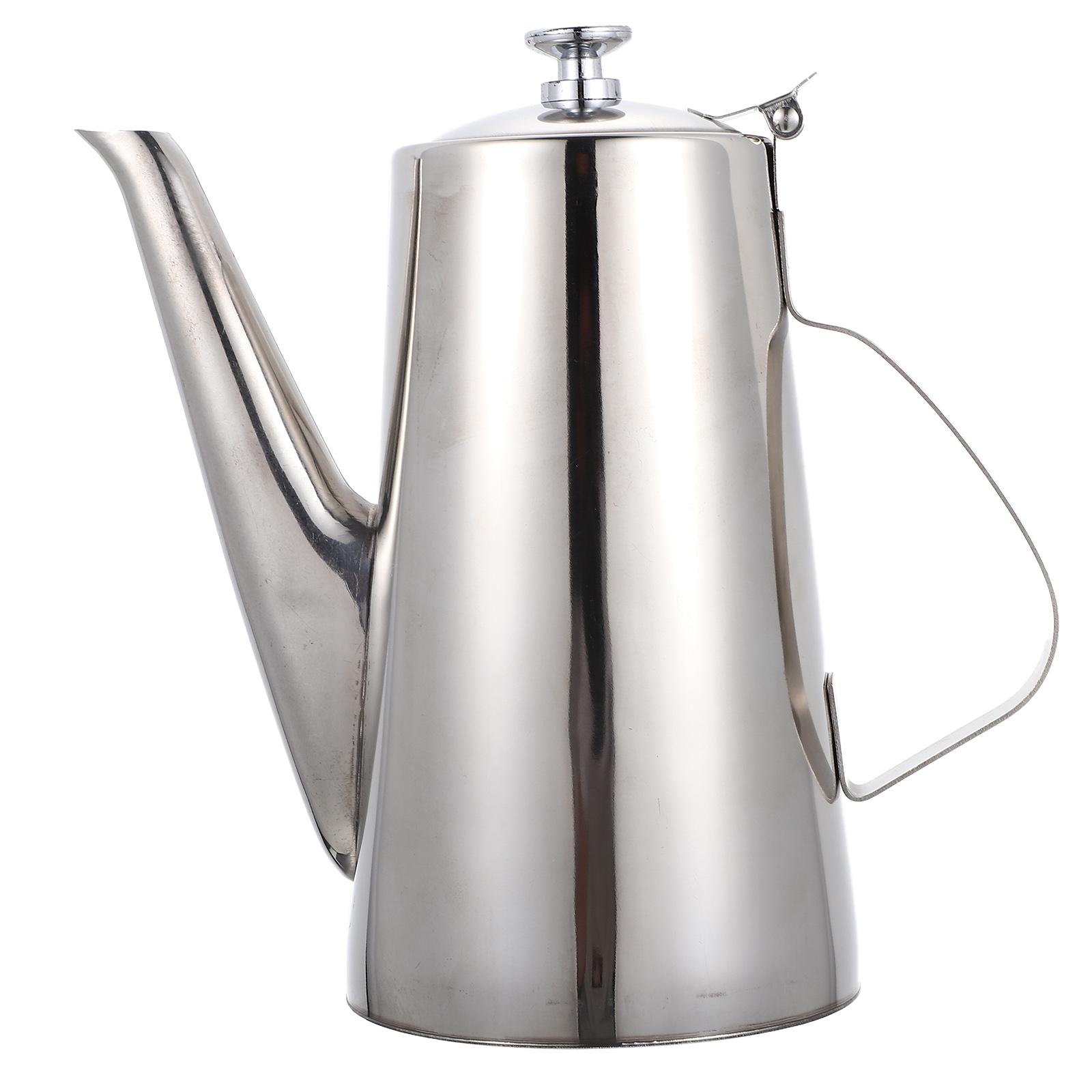 

Кувшин для холодной воды из нержавеющей стали, бутылка-дозатор для масла, кухонный чайник, дозирующий контейнер для хранения оливкового масла