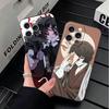 Bungo Stray Dogs Dazai Soft Phone Case for iPhone 16 16E 17 Air 15 Pro Max 14 Plus 13 Mini 11 12 7 Black Cover Back Shell
