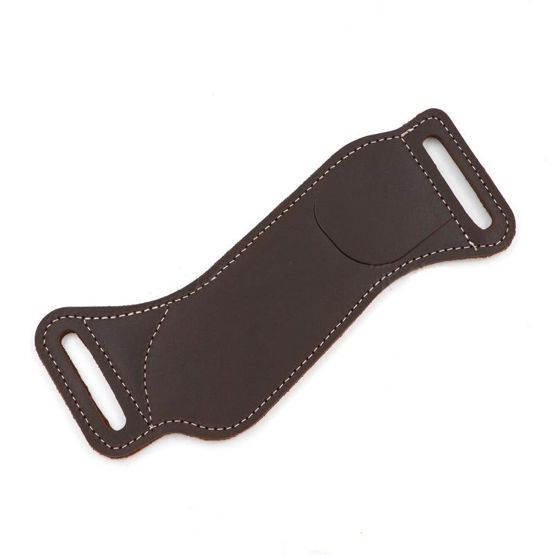 Funda de Cuero Plegable para Cinturones Funda para Cuchillo Bolsa para Guardar Cuchillos Estuche Protector Bolsa para Herramientas Múltiples