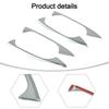 Car Styling Accessories Chrome Door Handle Cover Car Handle Cover Easy Installation High-Quality Materials Secure Attachment