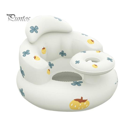 

Надувной детский стульчик, герметичный детский опорный стул с мультяшным медведем, дорожный детский стульчик для кормления, безопасное напольное сиденье для маленьких детей B