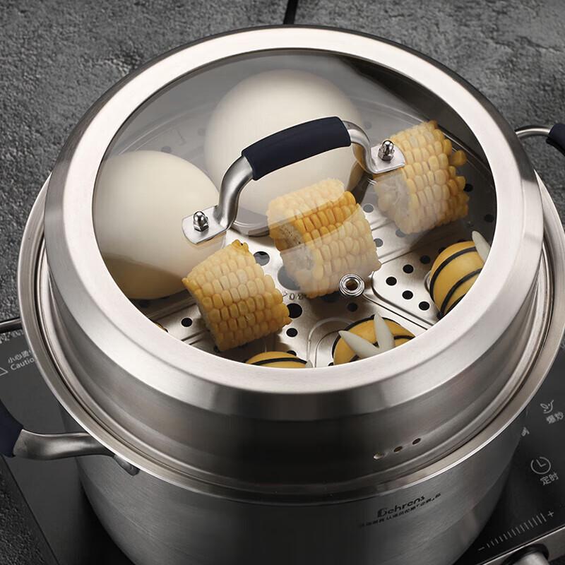 Berens 28cm 3-Layer 304 Stainless Steel Steamer Pot