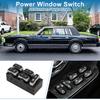 Power Window Switch No.5W1Z14529BA Window Control Switch for Lincoln Town Car 2003-2008 Black