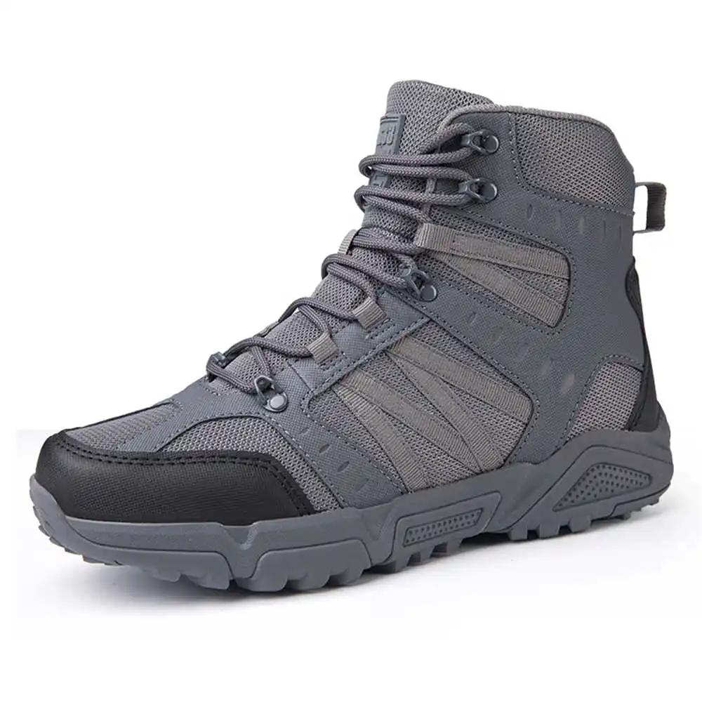 Autumn-spring Slip Resistant Sports Sports Boots Tall Shoes Men's Sneakers Brands Shoose Outings On Sale Loffers High-level
