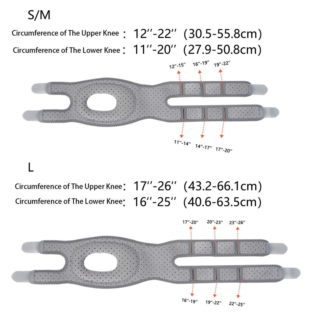 Professional Sports Knee Brace Patella Strap Wide Usage ForVarious Activities Knee Brace Anti-collision Sponge Adjustable Buckle