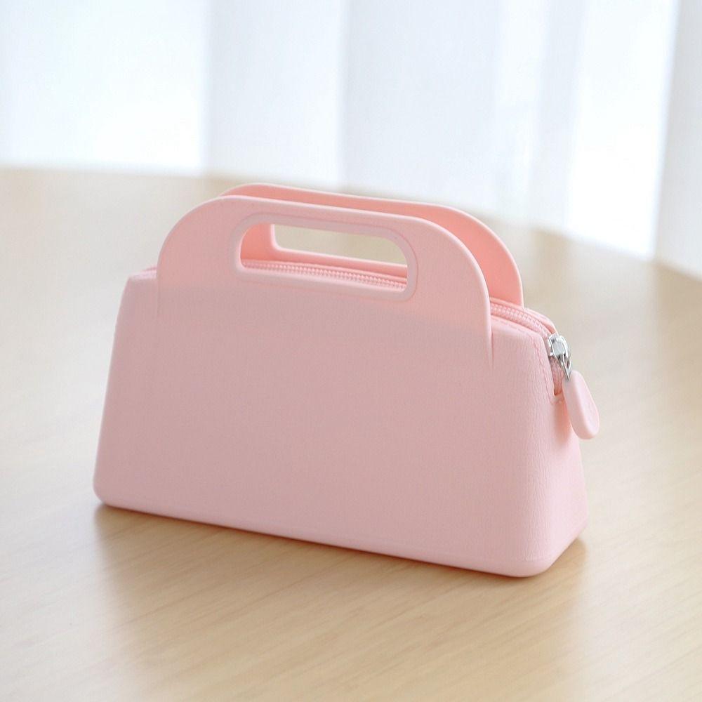 Bag Travel Storage Bag Travel Organizer Silicone Handbag Dust-proof Makeup Bags Cosmetic Bag