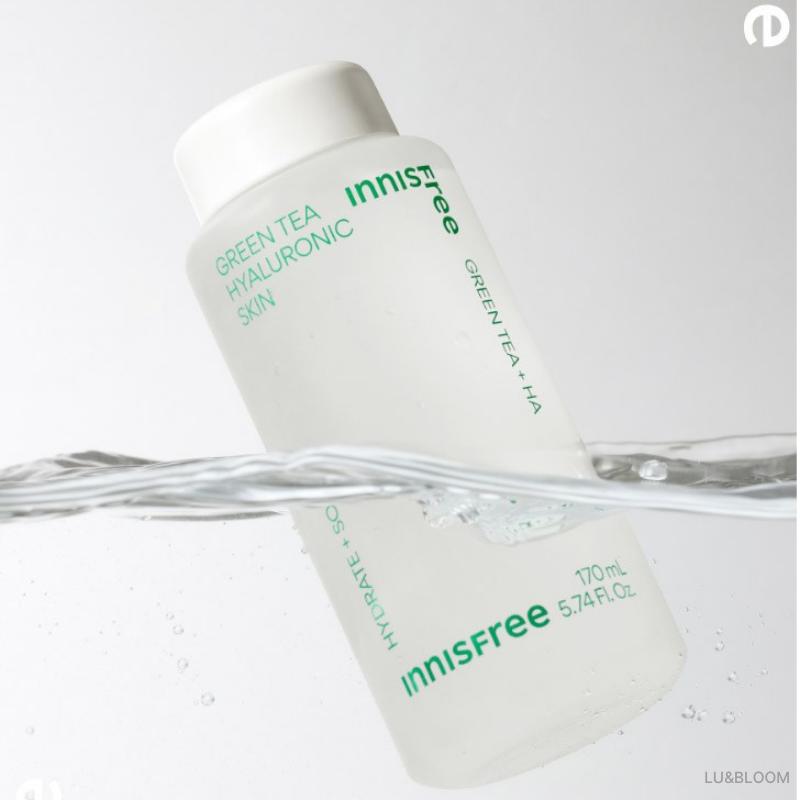 Innisfree Green Tea Hyaluronic Skincare 2-piece Set (+Free Gift)