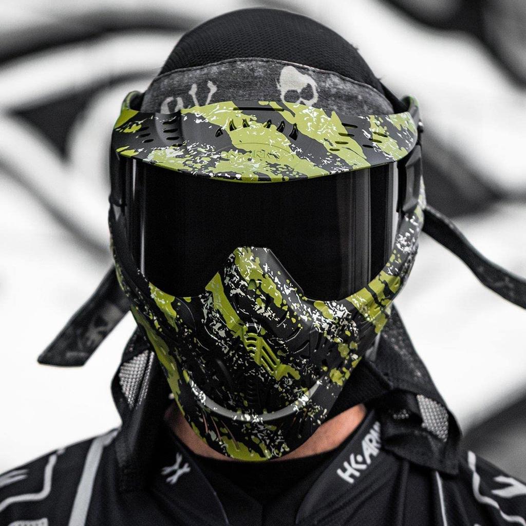 HK Army HSTL Paintballbrille Fracture - Svart/Oliven