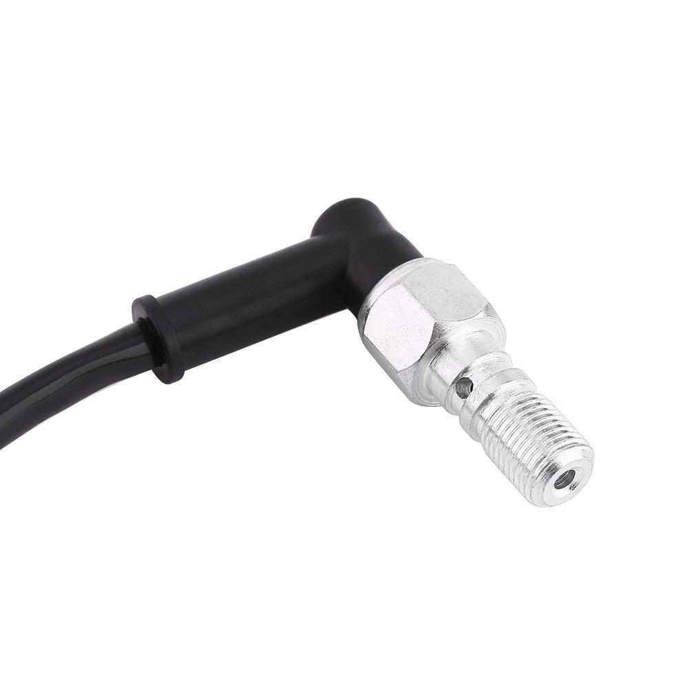tusk Hydraulic Brake Switch, Anauto Universal Motorcycle Hydraulic Brake Pressure Rear Light Switch Hollow Bolt(M10*1MM)
