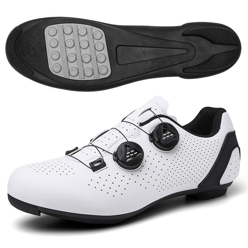 

2022 Cross-Strap Lock Road Cycling Shoes with Hard Sole for Mountain Biking and Racing 43