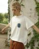 Kalagteo Fuzzy Half T-Shirts / Off White