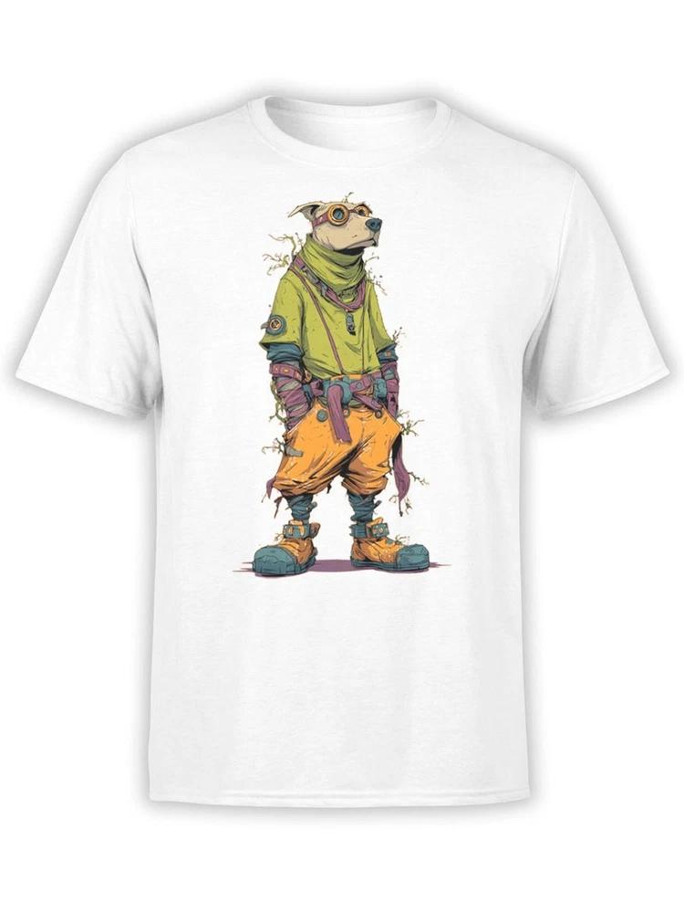 Street Pup Tshirt Cool Dog Graphic Tee Unisex S