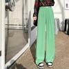 Suit Pants Pants for Women's Spring New High-waist Straight-leg Casual Pants Loose Drape Wide-leg Pants