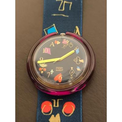 Used POP Swatch Alice Watch Vintage