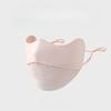 Ice Silk Sunscreen Mask, Female, Summer, Cool and Breathable, Eye Protection, UV Protection, Facial Contouring, Breathable Hole Mask