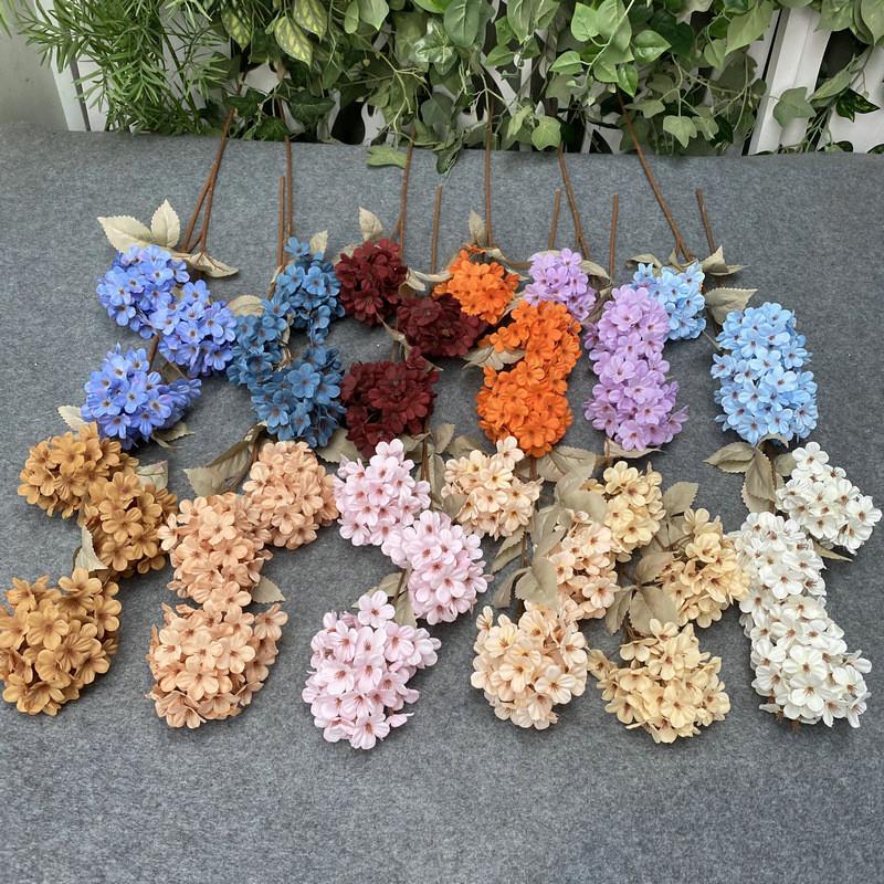 Hydrangea Flowers Lifelike Home Office Decoration And Prop Photography