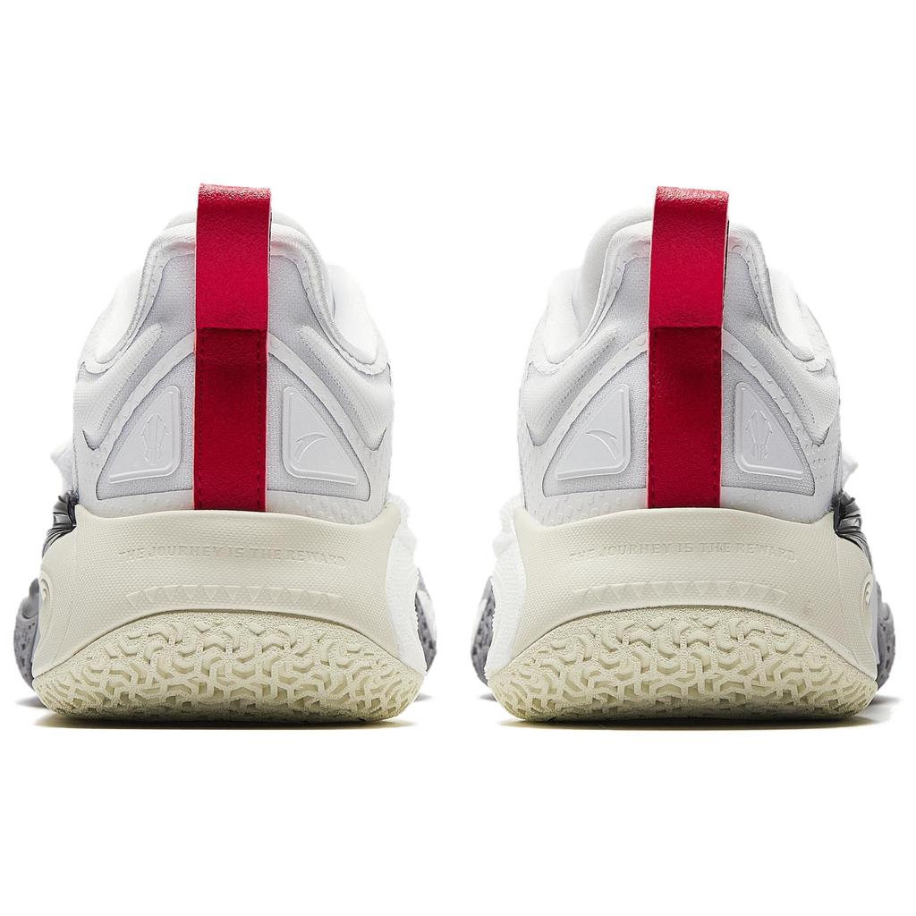 Anta KAI 1 Kyrie 1 Reeditare Tehnologie Nitrogen Pantofi de Baschet Profesionali Low Top Placă de Carbon Adidași Bărbați Alb Negru Roșu 112531110SF-5