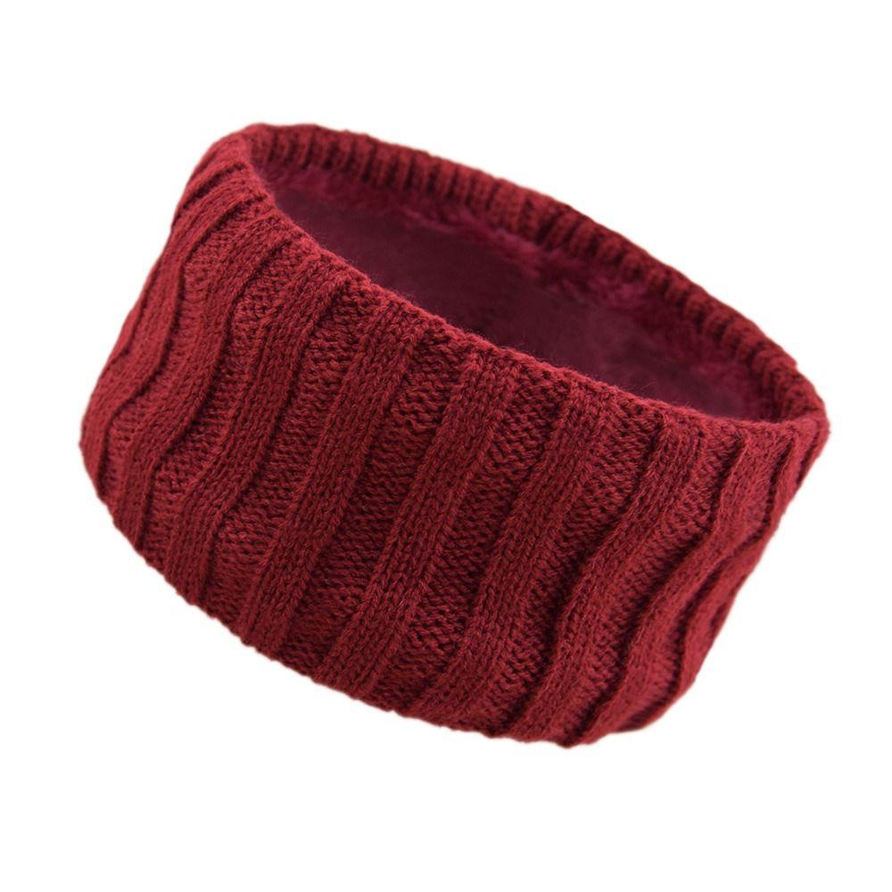 Knitted Headwear Solid Color Hairband New Headband