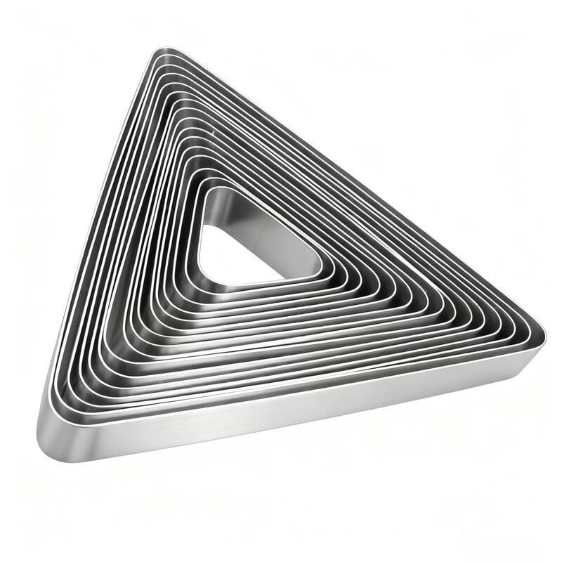 MDNG Triangular Mousse/Tart Ring Set