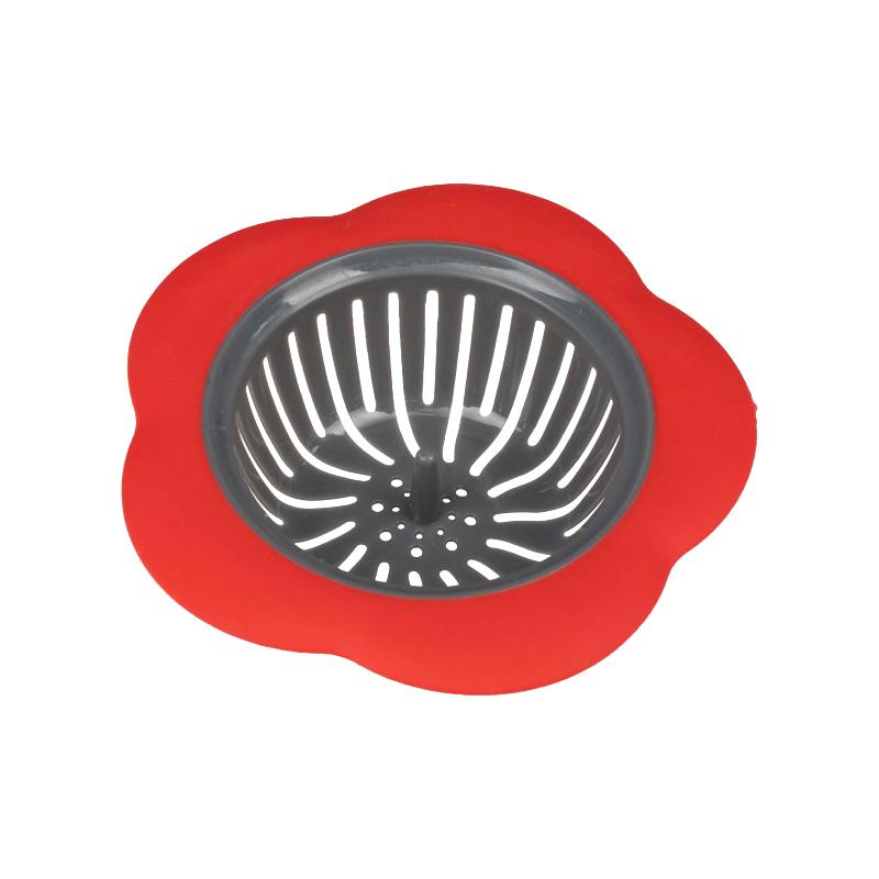Kuchyně ve tvaru květiny Síťovina Dřez Odpad Silikonové sítko Hustý otvor Odtok vody Koupelna Odtokový otvor Odpadní otvor filtru na vlasy