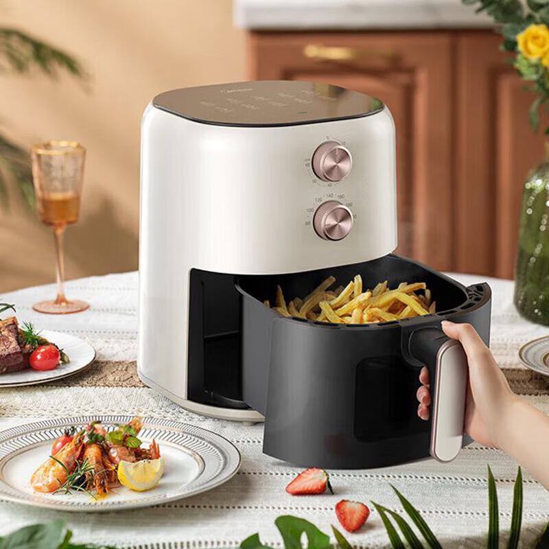 Midea 4.5L Visual Window Air Fryer CN Plug (adapter Included)