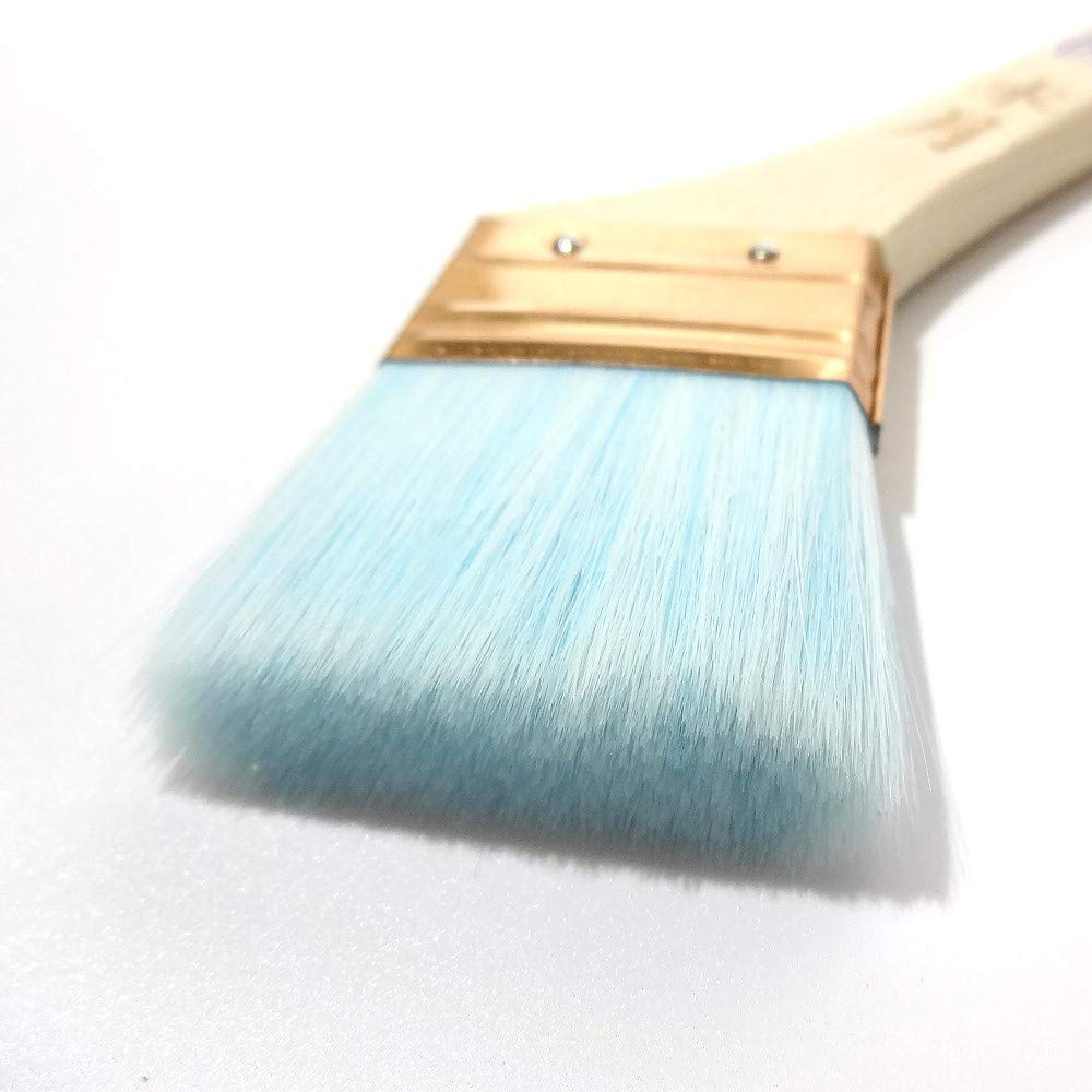 Hakeichi Paint Brush Gold 40mm of Water-Based "Suigetsu" Wrap, (Pack 5)
